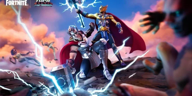 สกินตัวละครจาก Thor: Love and Thunder วางจำหน่ายใน Fortnite แล้ววันนี้